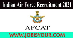 Indian Air Force AFCAT Recruitment 2021|Signs of Success |Apply online