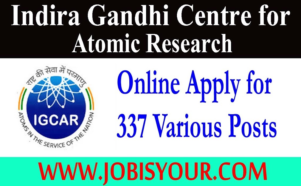 IGCAR Recruitment